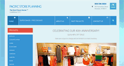 Desktop Screenshot of pacificstoreplanning.com