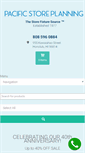 Mobile Screenshot of pacificstoreplanning.com